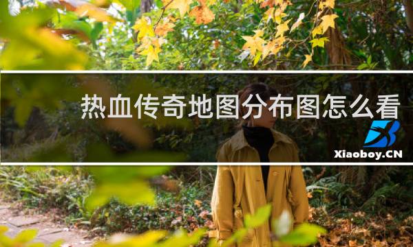 热血传奇地图分布图怎么看