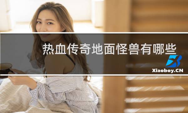 热血传奇地面怪兽有哪些