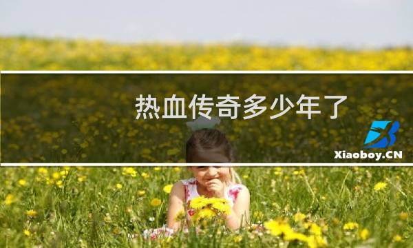热血传奇多少年了