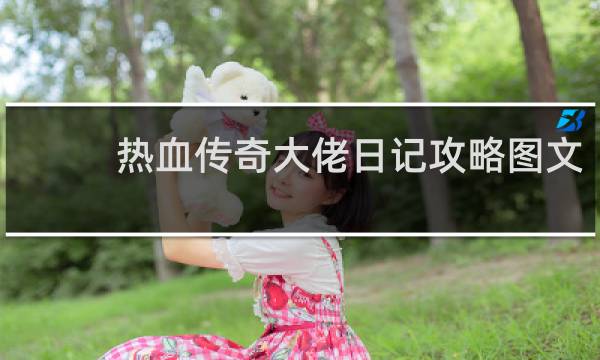 热血传奇大佬日记攻略图文
