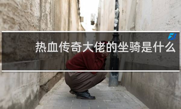热血传奇大佬的坐骑是什么