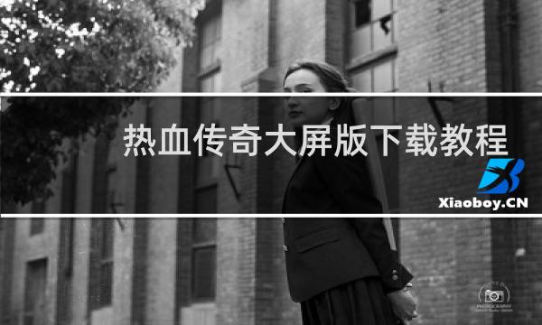 热血传奇大屏版下载教程