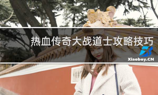 热血传奇大战道士攻略技巧