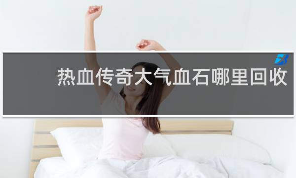热血传奇大气血石哪里回收