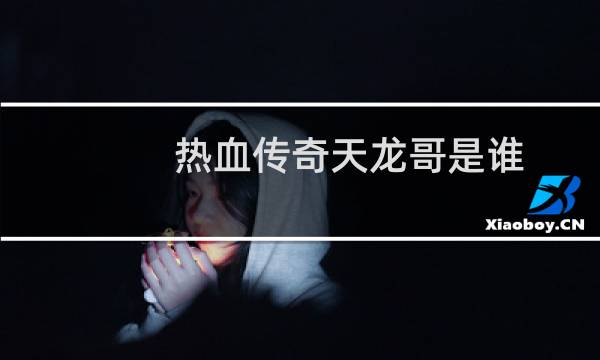 热血传奇天龙哥是谁