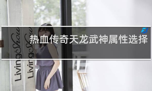 热血传奇天龙武神属性选择