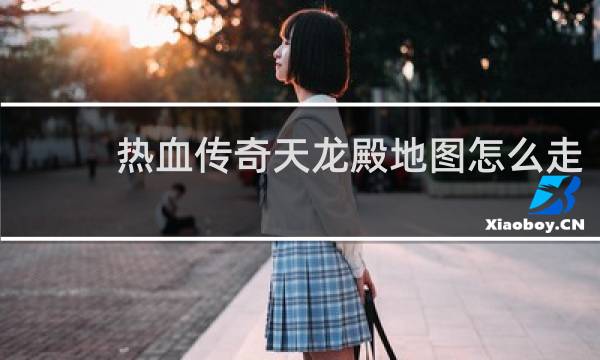 热血传奇天龙殿地图怎么走