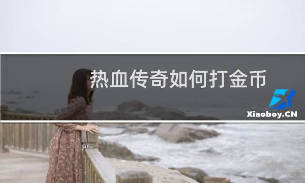 热血传奇如何打金币