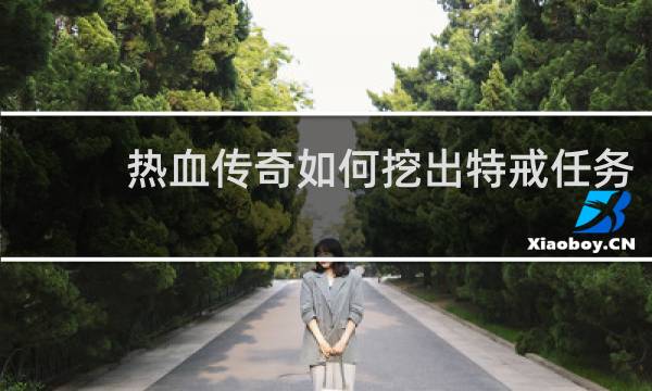 热血传奇如何挖出特戒任务