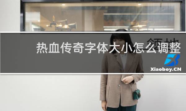 热血传奇字体大小怎么调整