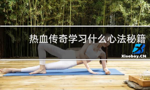 热血传奇学习什么心法秘籍