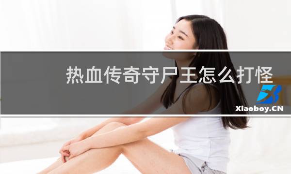 热血传奇守尸王怎么打怪