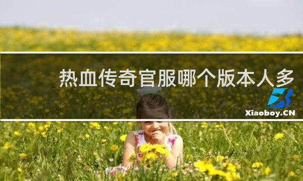 热血传奇官服哪个版本人多