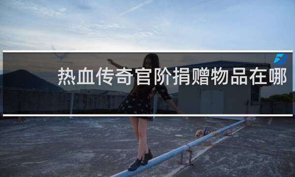 热血传奇官阶捐赠物品在哪