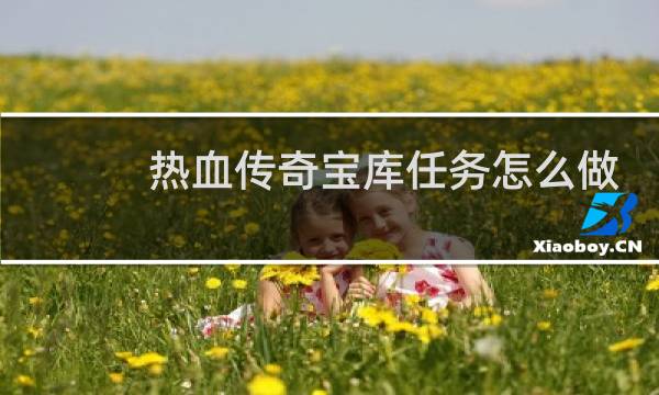 热血传奇宝库任务怎么做