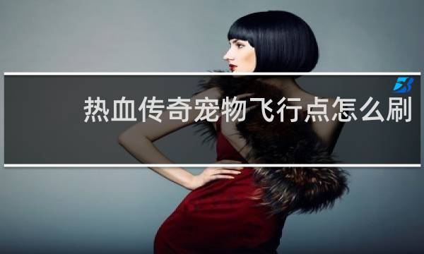 热血传奇宠物飞行点怎么刷