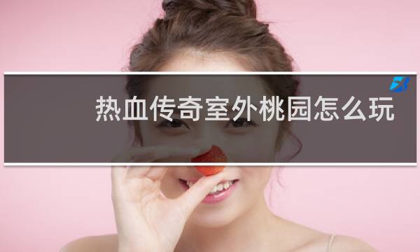 热血传奇室外桃园怎么玩