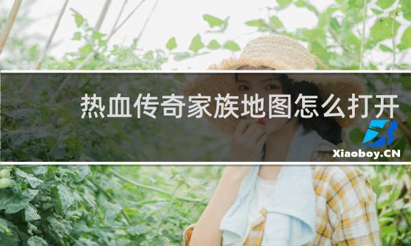 热血传奇家族地图怎么打开