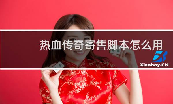 热血传奇寄售脚本怎么用