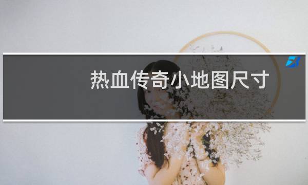 热血传奇小地图尺寸