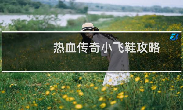 热血传奇小飞鞋攻略