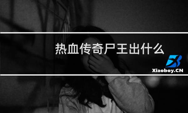 热血传奇尸王出什么