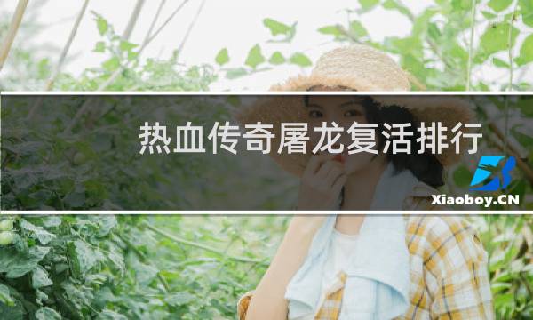 热血传奇屠龙复活排行