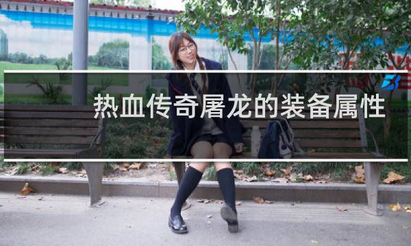 热血传奇屠龙的装备属性