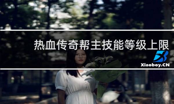 热血传奇帮主技能等级上限