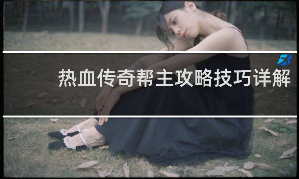 热血传奇帮主攻略技巧详解