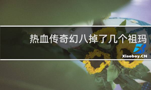 热血传奇幻八掉了几个祖玛