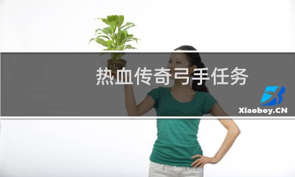 热血传奇弓手任务