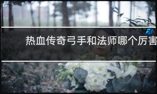 热血传奇弓手和法师哪个厉害