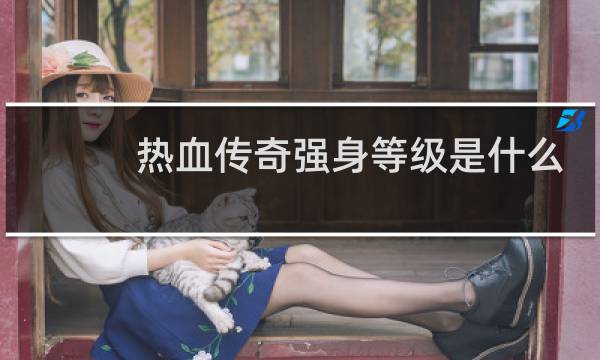 热血传奇强身等级是什么