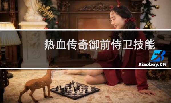 热血传奇御前侍卫技能