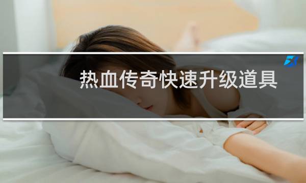 热血传奇快速升级道具