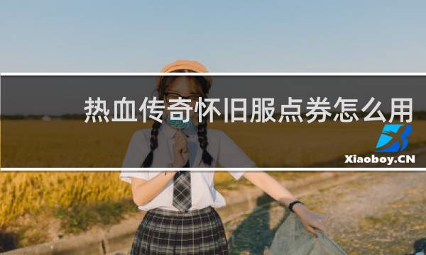 热血传奇怀旧服点券怎么用