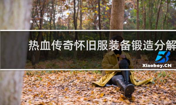 热血传奇怀旧服装备锻造分解