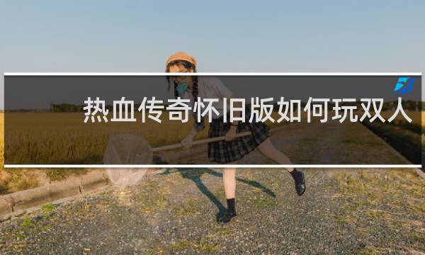 热血传奇怀旧版如何玩双人