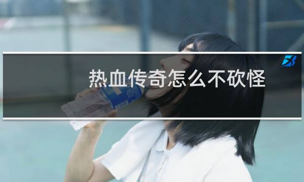 热血传奇怎么不砍怪