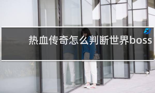 热血传奇怎么判断世界boss