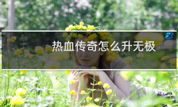 热血传奇怎么升无极