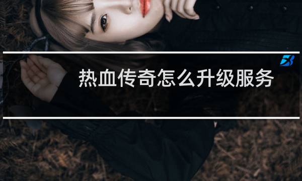 热血传奇怎么升级服务