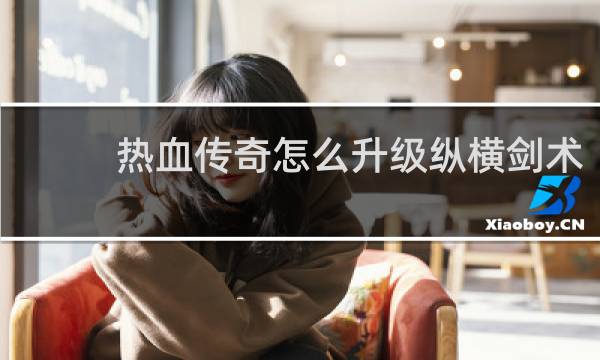 热血传奇怎么升级纵横剑术