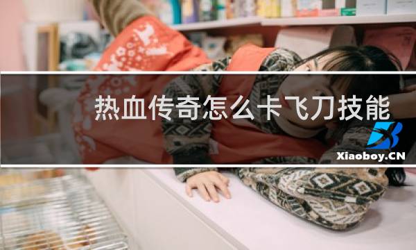 热血传奇怎么卡飞刀技能