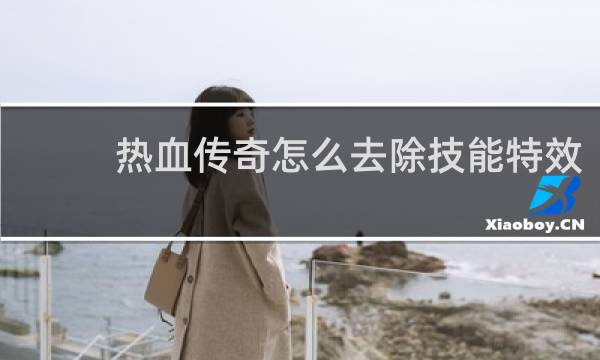 热血传奇怎么去除技能特效