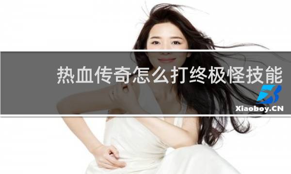 热血传奇怎么打终极怪技能