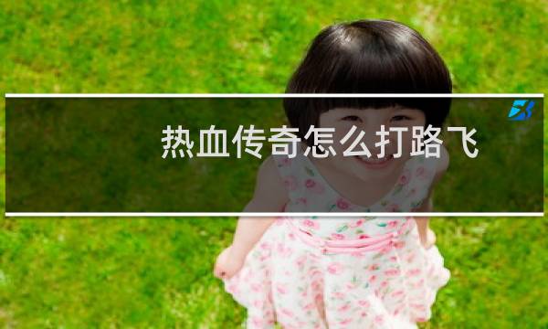 热血传奇怎么打路飞