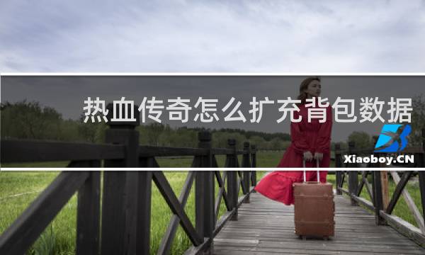 热血传奇怎么扩充背包数据