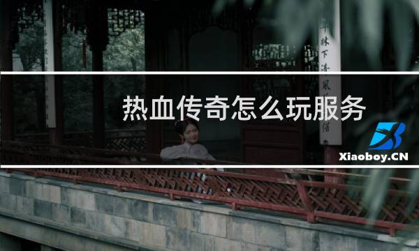 热血传奇怎么玩服务